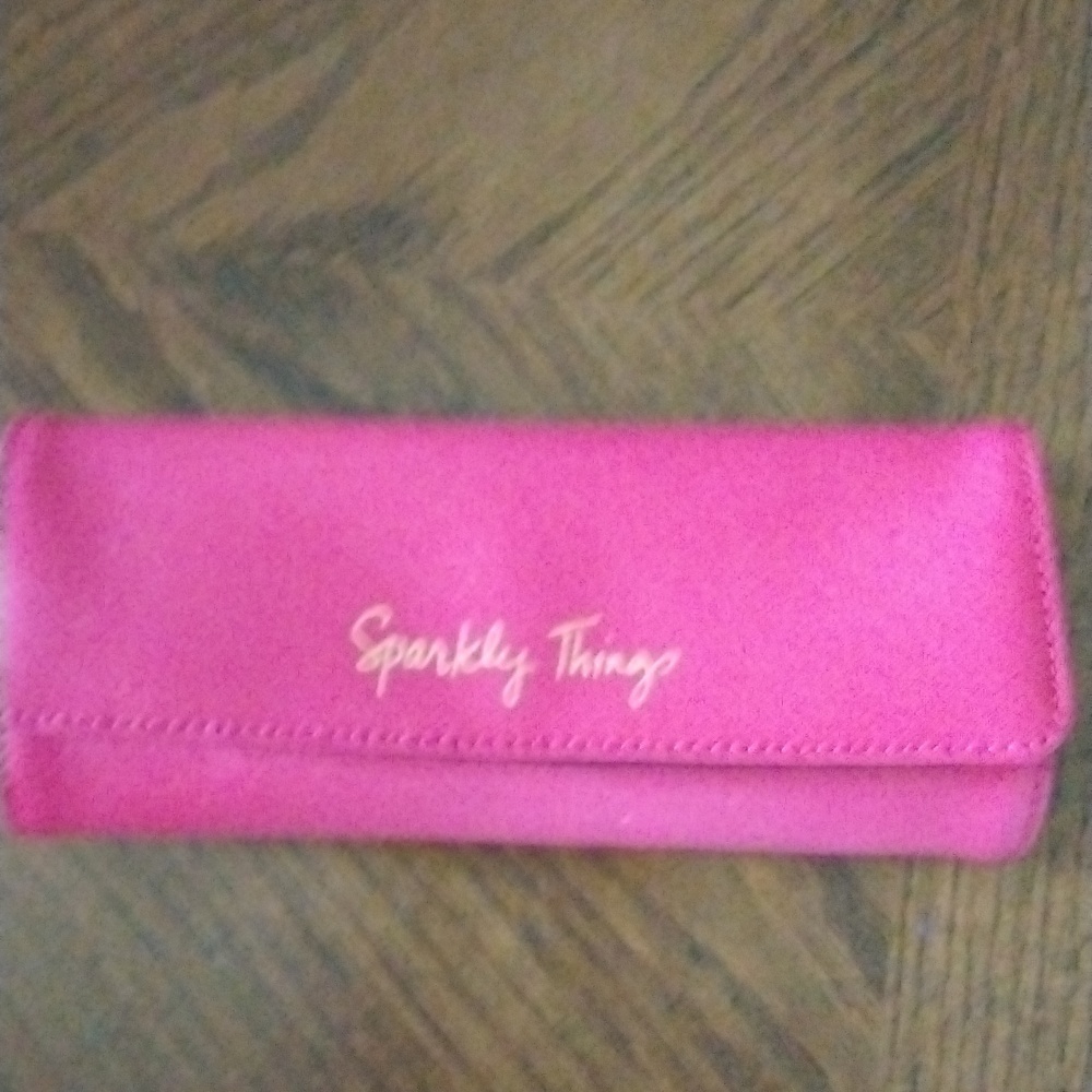 Rebecca minkoff jewelry roll bright fuchsia new with tags